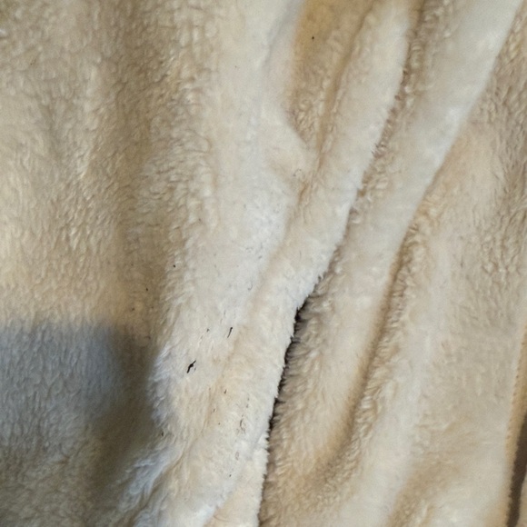 North Face Cream Fleece Zip-Up Jacket - Picture 4 of 7